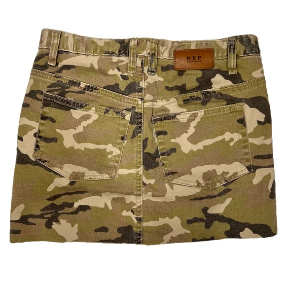 NXP Y2K CAMO MINI SKIRT - Picture 3 of 3